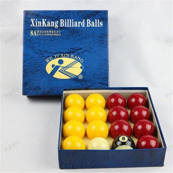

52mm yellow & red billiards 16pcs/set english billiard1