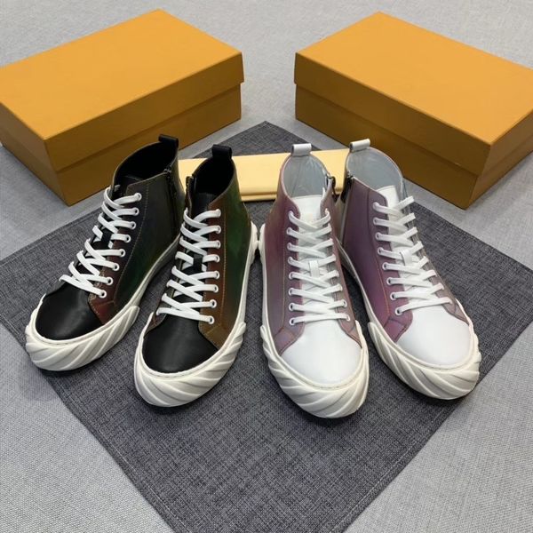 

2021 new men's mid-flat shoes comfortable breathable casual shoes fashion trend men's outdoor sports shoes, Black