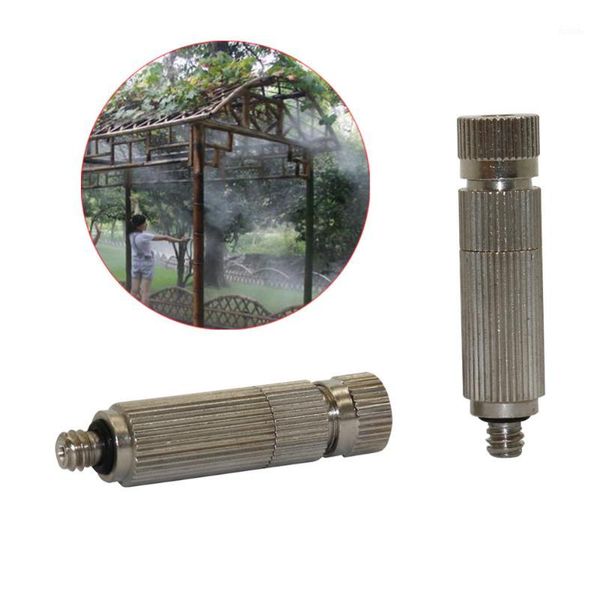 

20~90 bar high pressure mist nozzle stainless steel sprinkler for misting system plant cooling fog sprayers with net filter 3pcs1