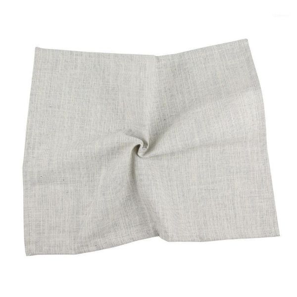 

5pcs/lot home cotton linen kitchen tablecloth wedding placemat table mattress1