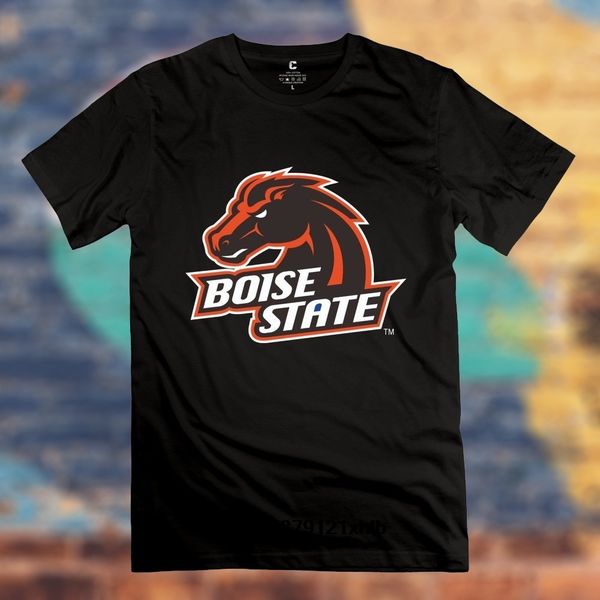 

men t shirt boise state horse summer fashion black t-shirt women sport hooded sweatshirt hoodie