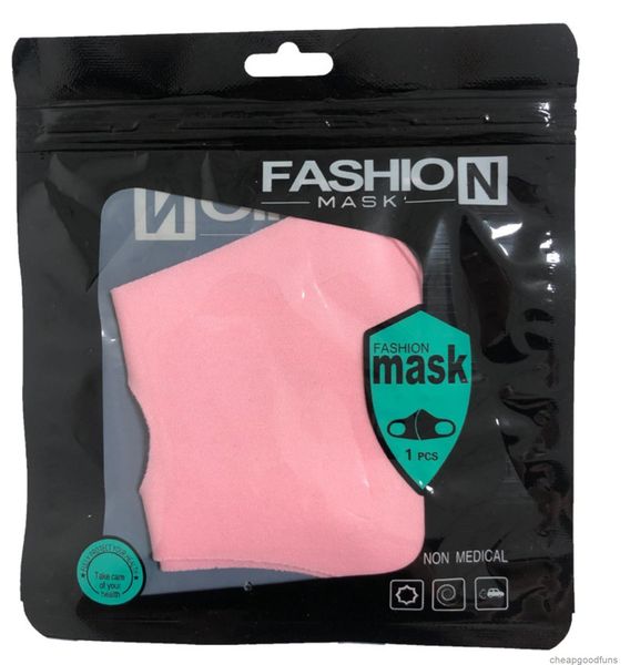 

u1et5stock reusable washable cloth face mask in individual package designer kids masks dhl 7