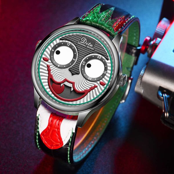 

russian clown men's fashion brand quartz non mechanical watch women's lovers' children's