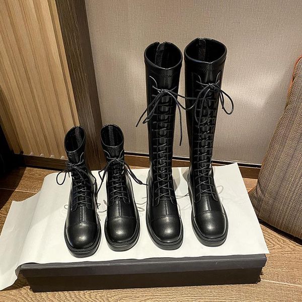 

fashion shoes net red 2020 new british boots women's shoes ins style autumn winter elastic thin boots knight, Black