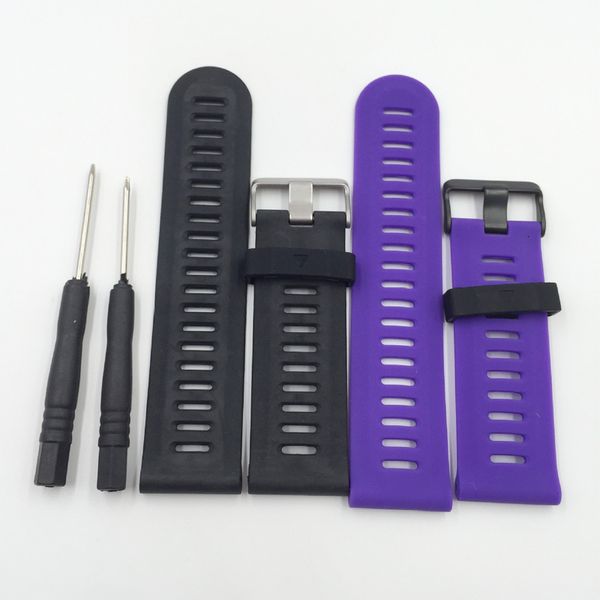 

26mm silicone strap quick release rubber sport waterproof bracelet band wrist belt wristband with screwdriver generic watch