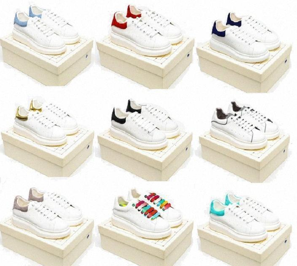 

2021 classic designer colors 2021 oversized sneaker thick espadrille high platform white lace-up man womens shoes suede flat sneak ebc3#, Black