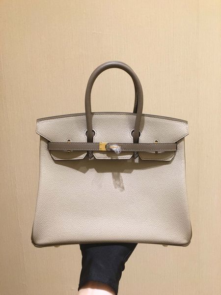 

wholesale price 25m design purse half handmade epsom leather wax thread gold and silver hardware for chosen by order about 10-15days