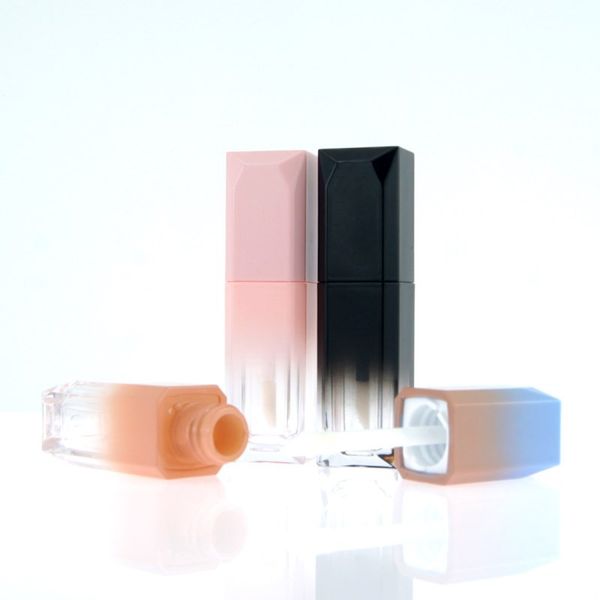 

abs plastic lipgloss tube fade multi colour fashion empty clear lip glosses lipstick eyeline eyelash nail polish container 1 35ys l2