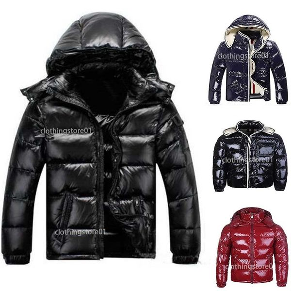 

fashion canada men women casual down jacket down coats mens outdoor warm feather man winter coat outwear jackets parkas, Black