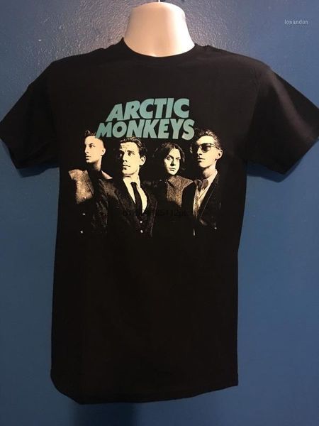 

men's t-shirts artic monkeys t-shirt1, White;black