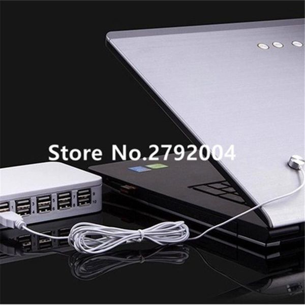 

2pcs/lot 8 ports multiple cable sensor alarm system for tablet or mobile anti-theft display