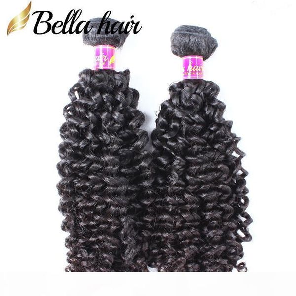 

bella 2pcs lot peruvian curly human hair peruvian hair extensions natural color peruvian hair bundles ing, Black