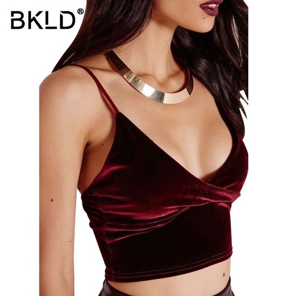 Bkld Flannel Camis Tops Feminino Sexy Cruz Crown Tops Mujer Mulheres Verão Camisole Spaghetti Strap Tanque Top Veludo Vinho Vermelho T200706