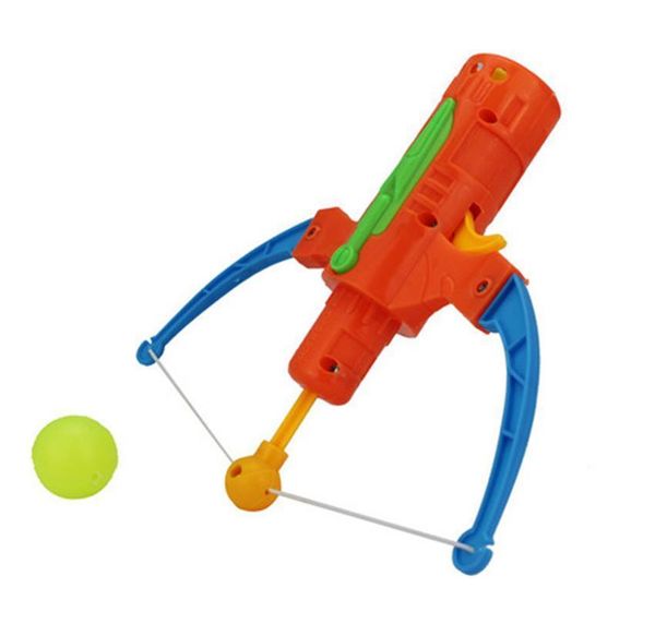 

arrow table tennis gun bow archery plastic ball flying disk shooting toy outdoor sports children gift slingshunting boy toy jllxyvh