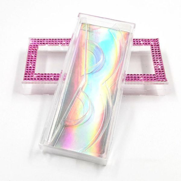 

diamond false reash упаковочная коробка для упаковки ресниц навалом 3d норковые ресницы держатель видов акриловые пустые ресницы упаковки ко