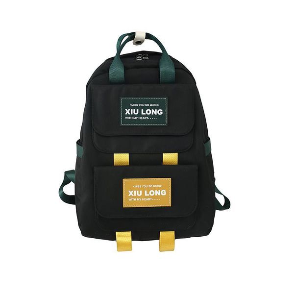 

повседневный женщины backbag нейлон плечо сумка водонепроницаемый рюкзак школа сумка для девочек-подростков mochilas женский ранец sqcqfa bd