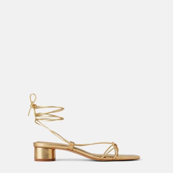 

2021 new fashion casual women's shoes high-heeled sandals with golden square toe straps thick-heeled roman shoes, Black