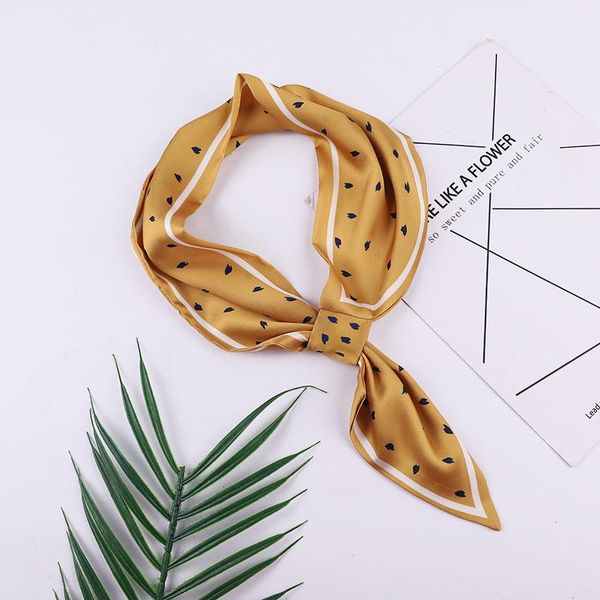 

scarves wild point leaves double-sided silk scarf korean version of the decoration interspersed with streamers print dress, Blue;gray