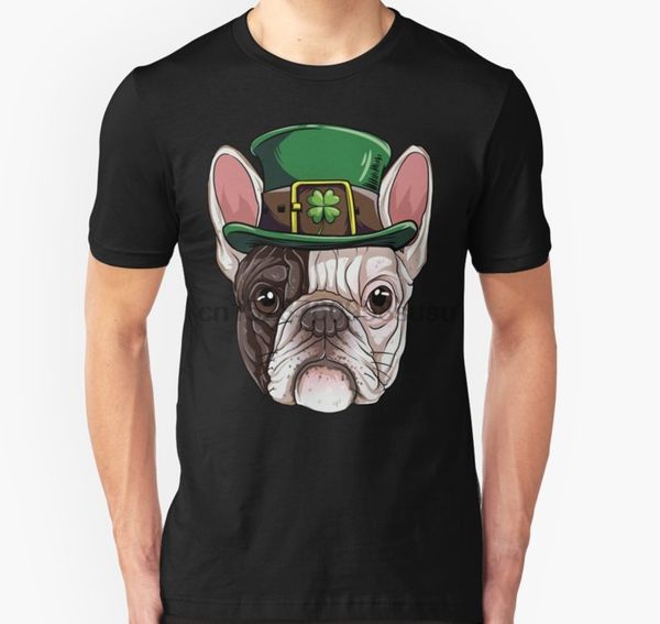 

men tshirt short sleeve french bulldog leprechaun t shirt st patricks day dog gifts t shirt one women t shirt sport hooded sweatshirt hoodie
