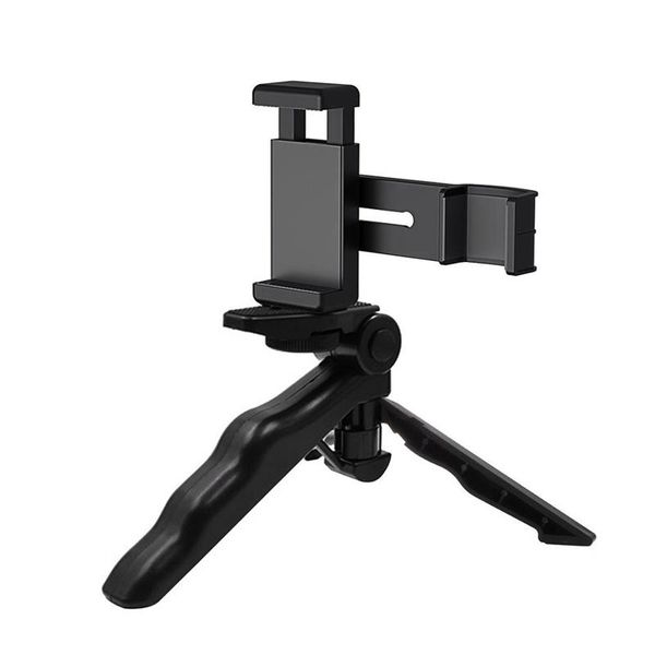 

puluz smartphone fixing clamp 1/4 inch holder mount bracket+grip folding tripod mount kits for dji osmo pocket camera accessorie