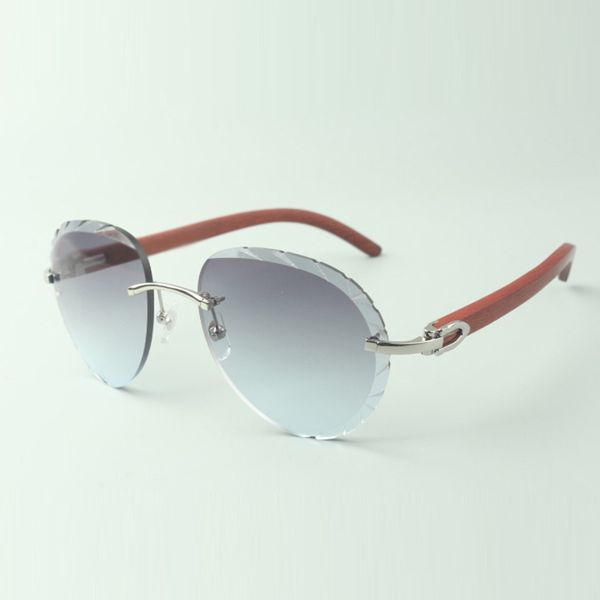 

classic sunglasses 3524027 with original natural wood arms glasses, direct sales, size: 18-135 mm, White;black