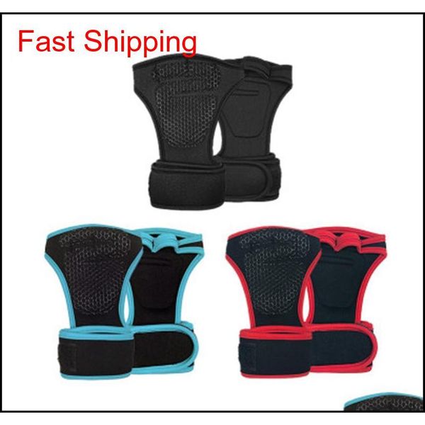 

sports riding weightlifting gloves silicone half finger mittens hand palm protection gloves training fitness sports cycling gloves koadg, Black