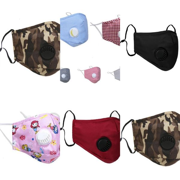 

factoryhljcprotective silk ice mask cotton face mascherine diy camouflage strawberry print pm2.5 breathabl seee