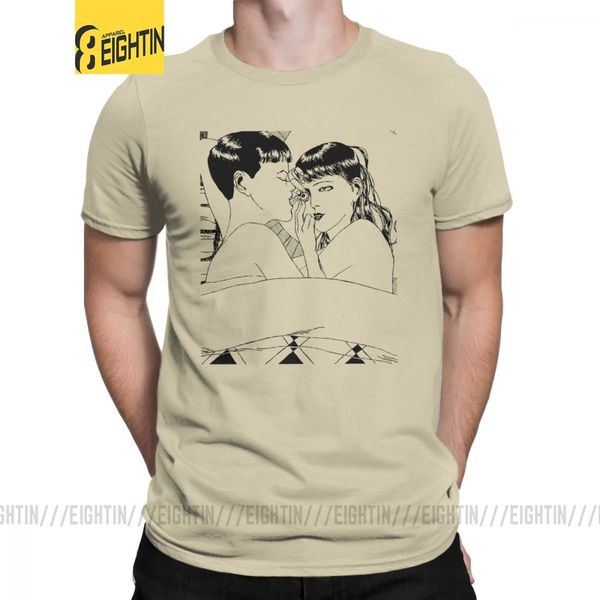 

men junji ito vintage tees short sleeve tomie japanese kago ga horror harajuku gift idea sport hooded sweatshirt hoodie men t shirt
