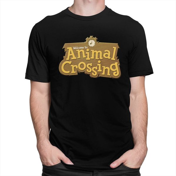 

sport 2020 new fashion animal crossing t shirt men short-sleeve video game t-shirt printed tshirt soft cotton leisure tee merch