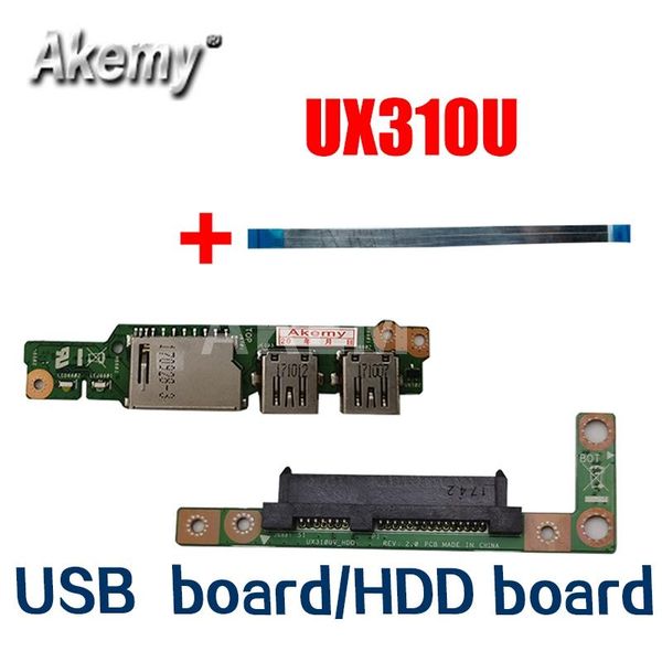 

fans & coolings cable for asus ux310ua ux310uv ux310uq ux310uqk ux410uqk ux410u usb audio board laphdd hard disk drive