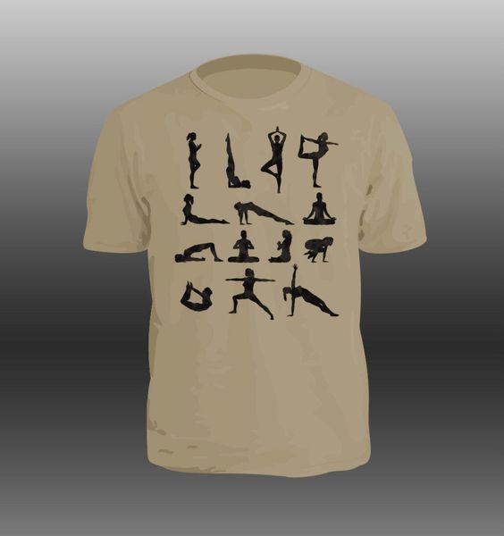 

спорт new mens t-shirt футболка мужчины лето повседневная yogi рубашка с прохладный поза graphicsdesign рубашки