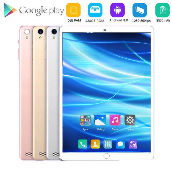 

tablet pc 2021 sales 10 inch android 8.0 1280*800 ips 4g lte octa core 6gb ram 128gb rom 8mp wifi gps tablets 10.11