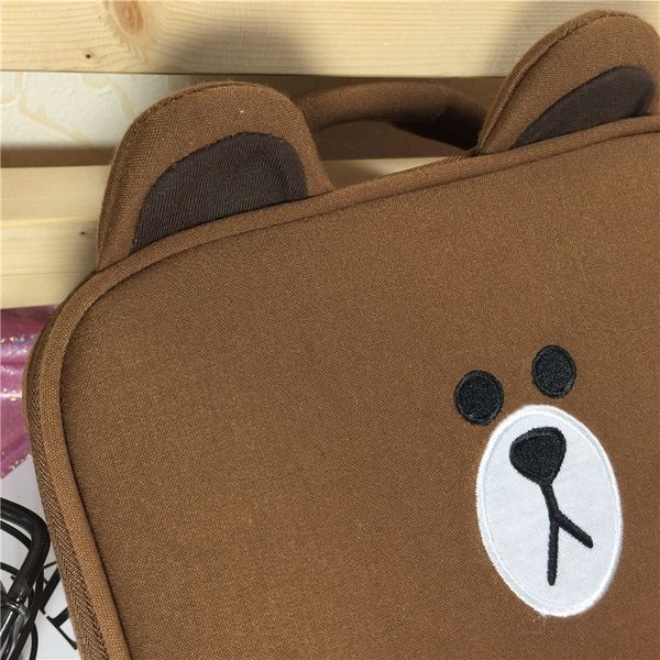 

t5d52 storage korean capacity bagcosmetic bag girl bear large storage large portable bagcute heart ins soft girl cosmetic bag dkfql
