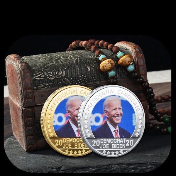 

biden gold siliver plated coin collectibles usa presidential challenge craft coins commemorative coins medal gifts party favors vtky2231
