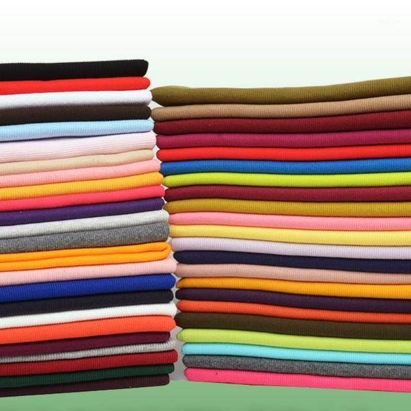 

2*2 cotton elastic knitted cuffs waistband leg rib so jersey trim clothing pregnant women fabric for spring autumn1, Black;white