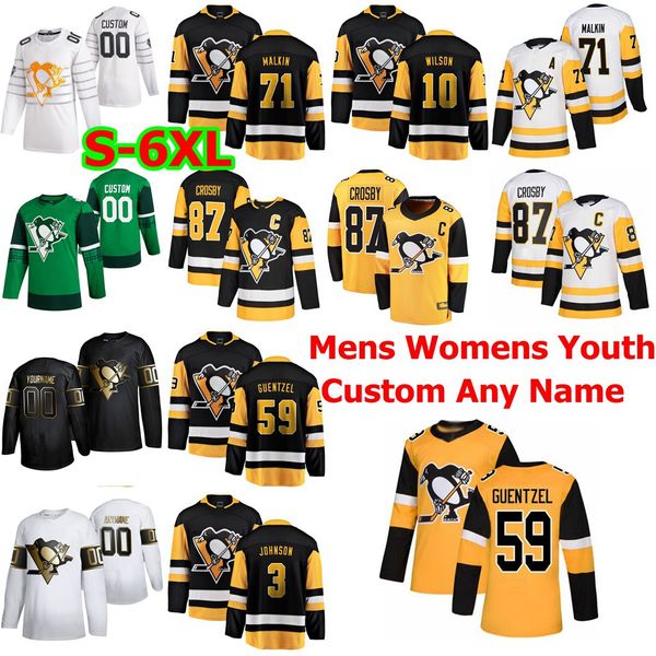 

s-6xl all star pittsburgh penguins hockey jersey 7 matt cullen 5 zach trotman 26 andrew agozzino sidney crosby kris letang custom stitched, Black;red