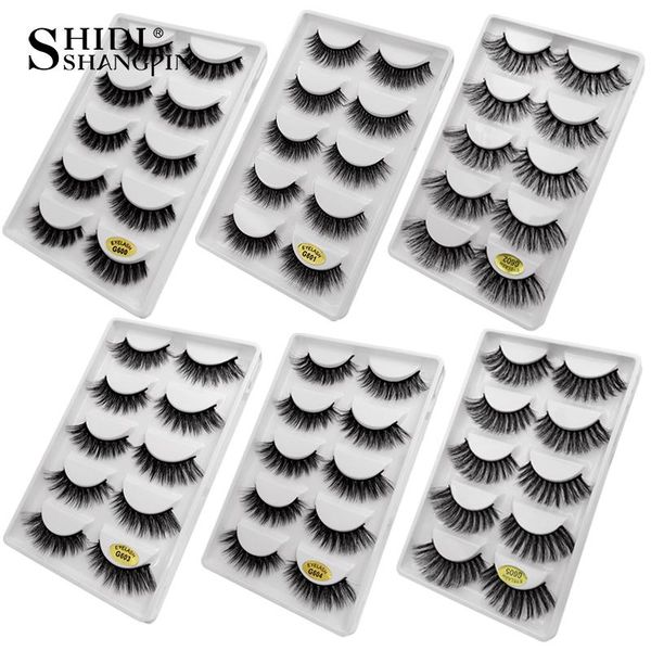 

3d eyelash makeup mink eyelashes handmade reusable false eyelashs dramatic mink lashes for make up cilios maquiagem false lashes qyleuk