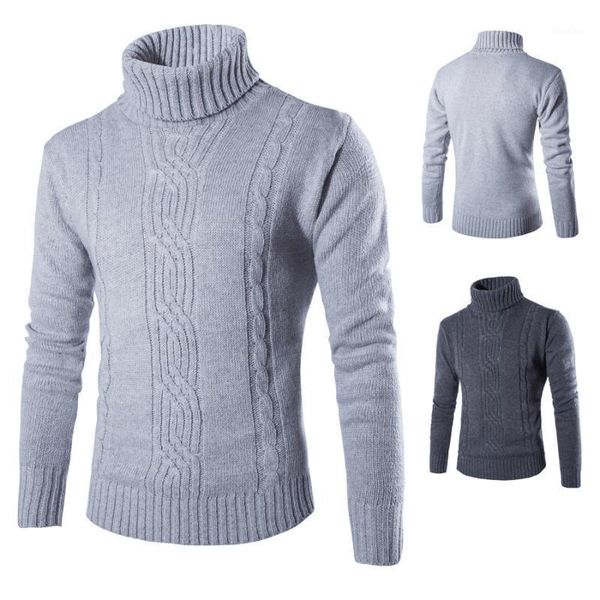

men's sweaters warm male sweater pullover slim solid high lapel jacquard hedging british men's clothing mens turtleneck clothes1, White;black