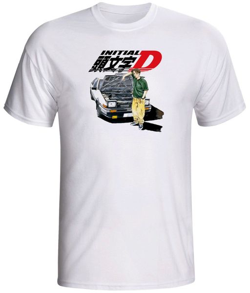 

2020 new short sleeve casual initial d shirt anime sale 100 % cotton t shirt sport hooded sweatshirt hoodie