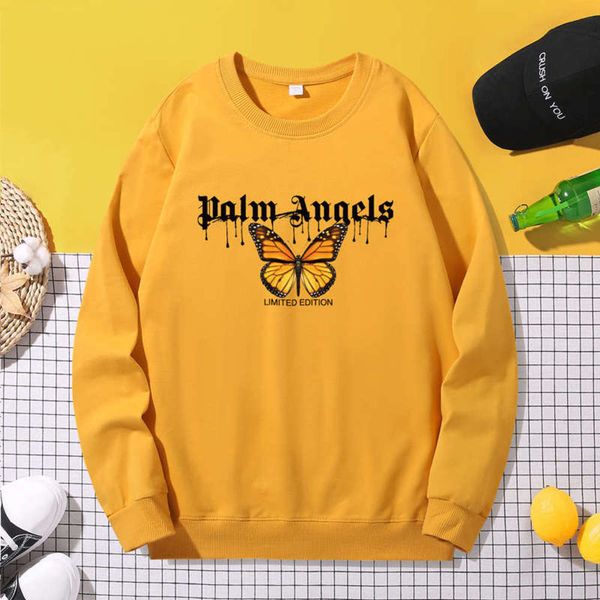 

and autumn new round neck spring cartoon print raglan sleeve men's sweater loose large casual sports pullover, Gray