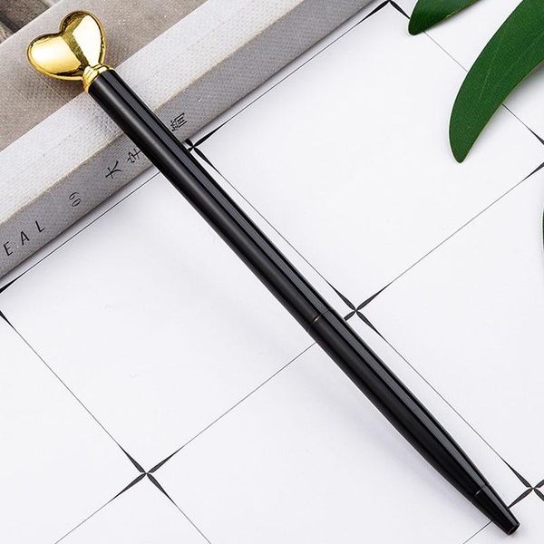 

1шт корона металлические шариковые ручки милые творческие канцтовары ручка ежедневно писать лазерный индивидуальный логотип резьба офисные п, Blue;orange