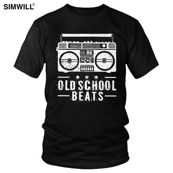 

classic old school beat tshirt 70s radio short sleeves o neck retro regular fit wholesale sport hooded sweatshirt hoodie men t shirt