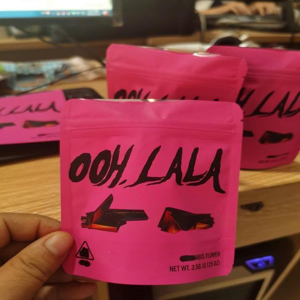 

новый стиль 3.5g запах proof zipper пластиковые майларовый молния защита от детей soft touch skin ooh лала cookies мешки sqcsip bdefashion, Pink;blue