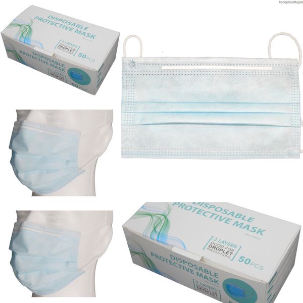 

double-layer 3-ply mask disposable elastic kangxin w/ protective ear loopfilter air-pollutc16q
