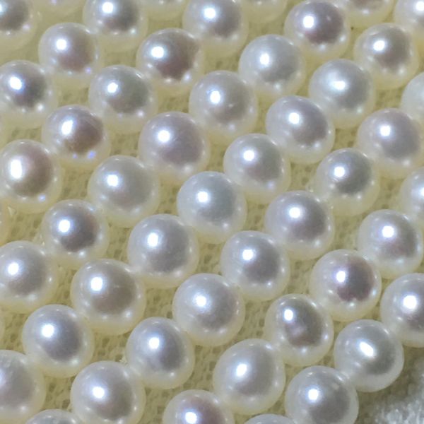 

a bag of 80pcs, 4mm artificial breeding freshwater pearl diy handmade pearl accessories t200323, Green;white