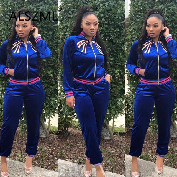 

blue o zipper long sleeve crop and pants 2 pieces set casual lady fashion women tracksuits, Gray