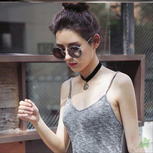 

personalized new style fashion sunglasses for girls spring 2020 cycling students only, White;black