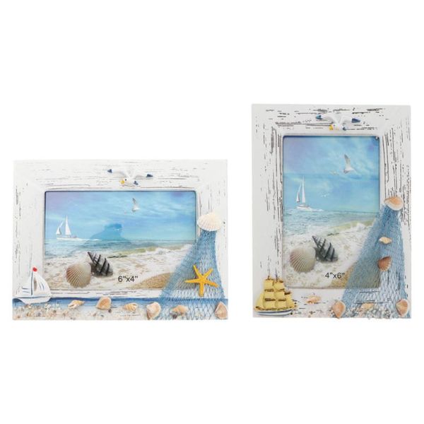 

2pcs nautical theme picture frame creative p frame unique deskdecoration