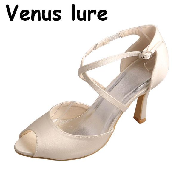 

sandals wedopus ivory gladiator womens wedding high heels summer shoes, Black