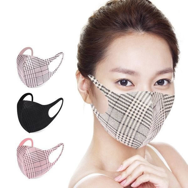 

factorymouth plaid 4 breathable protective mask styles washable reusable designer face masks
